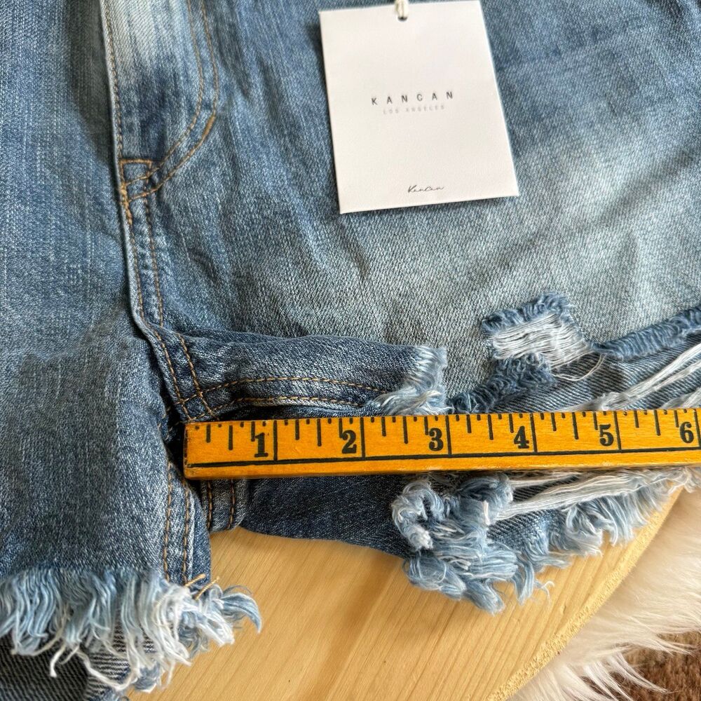 Kancan Jean Shorts - Picture 6 of 7